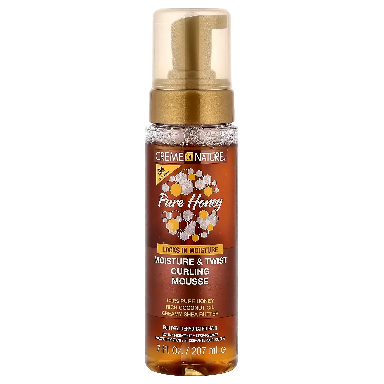 Pure Honey, Moisture & Twist Curling Mousse